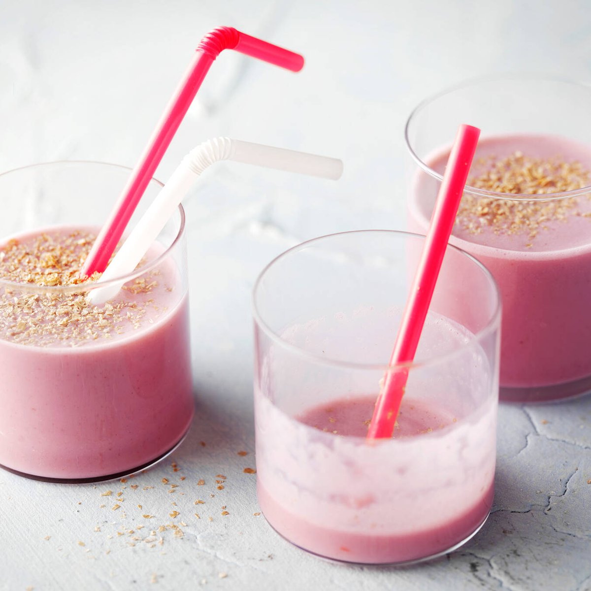 Mustikka-vadelmasmoothie