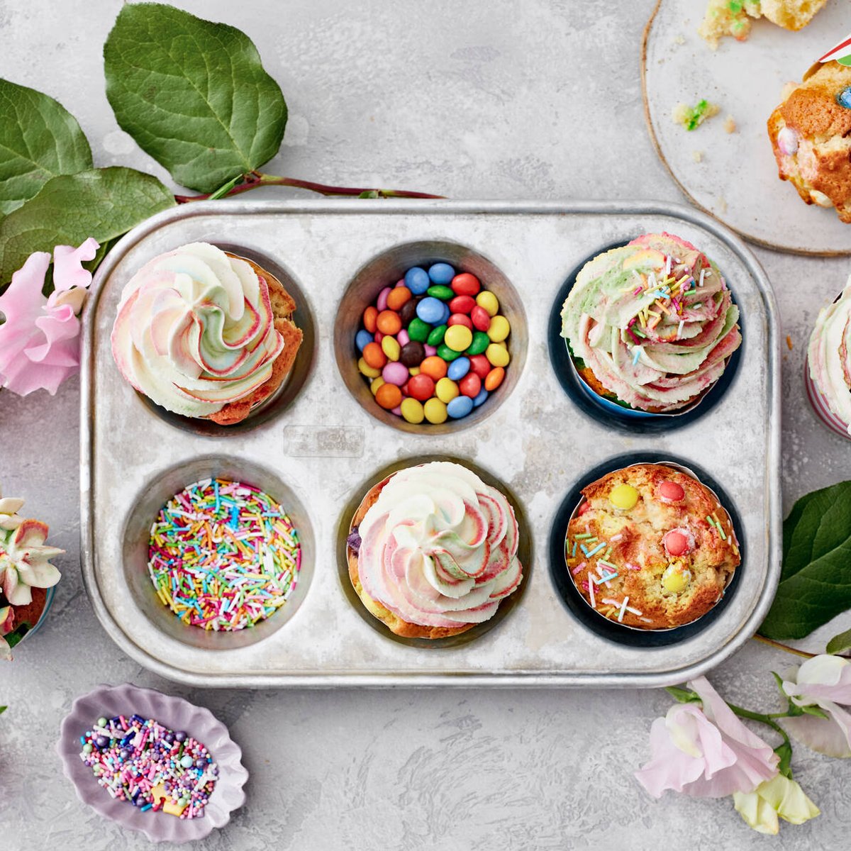Muffinssit lastenjuhliin