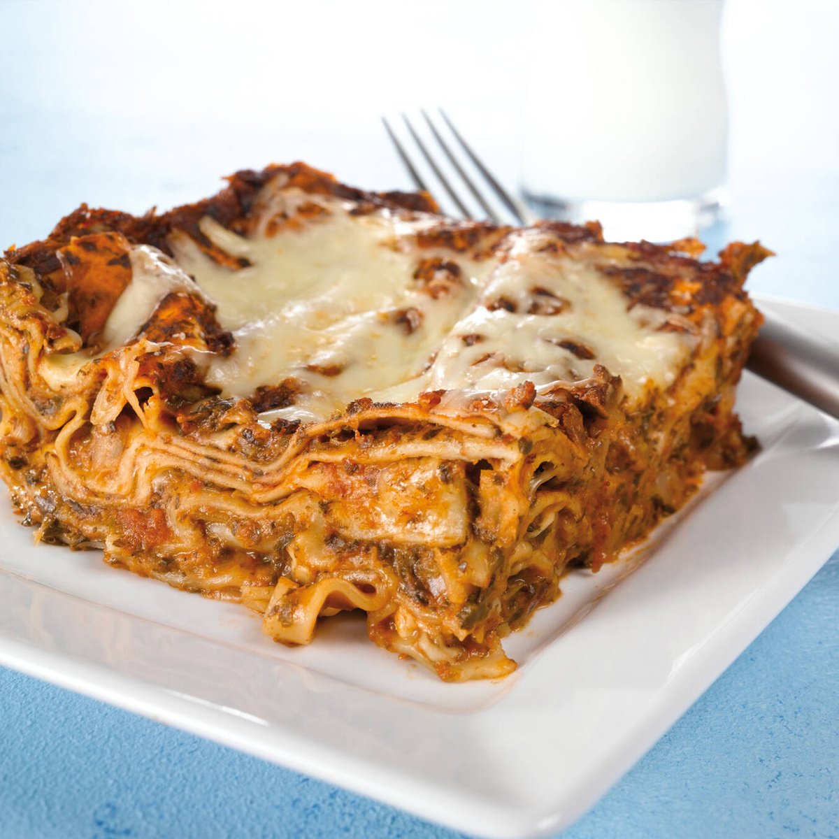 Pinaattilasagne