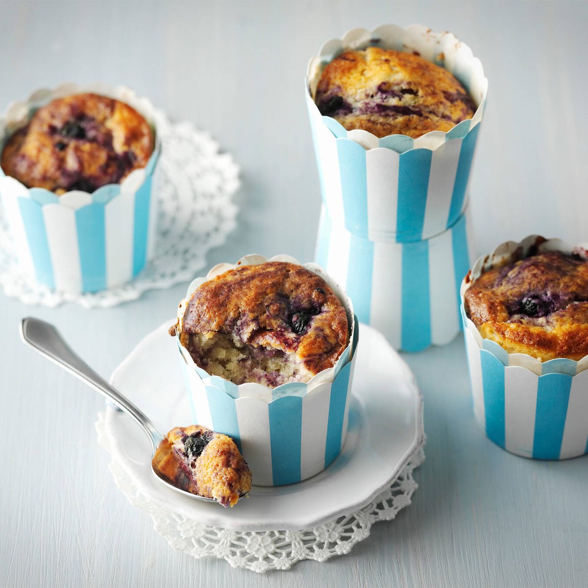 Mustikkamuffinit