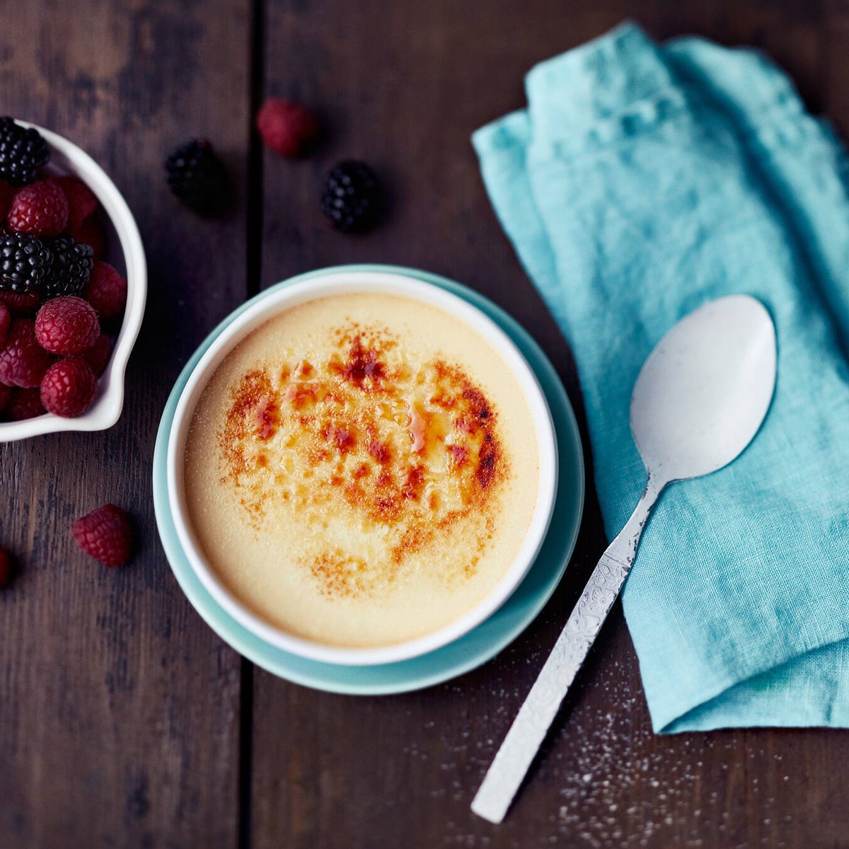 Lime crème brûlée
