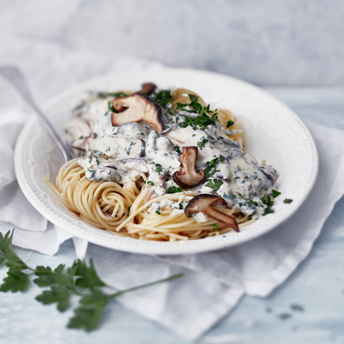 Yrtti-sienipasta