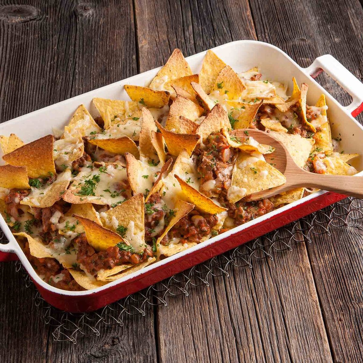 Jauheliha-nachos