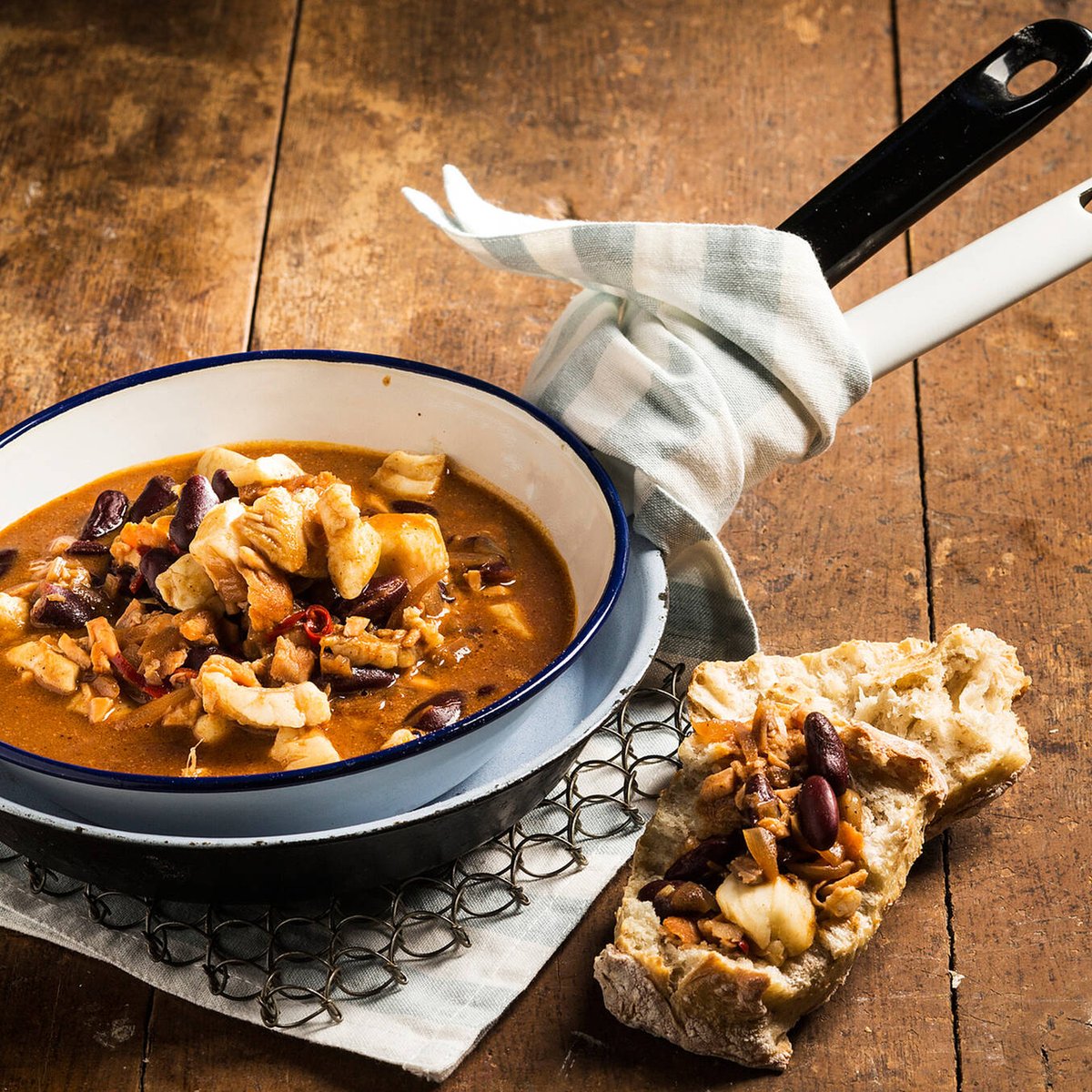 Chili con pescado