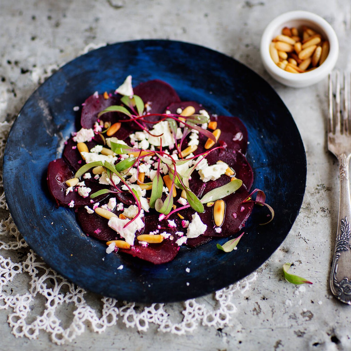 Punajuuricarpaccio
