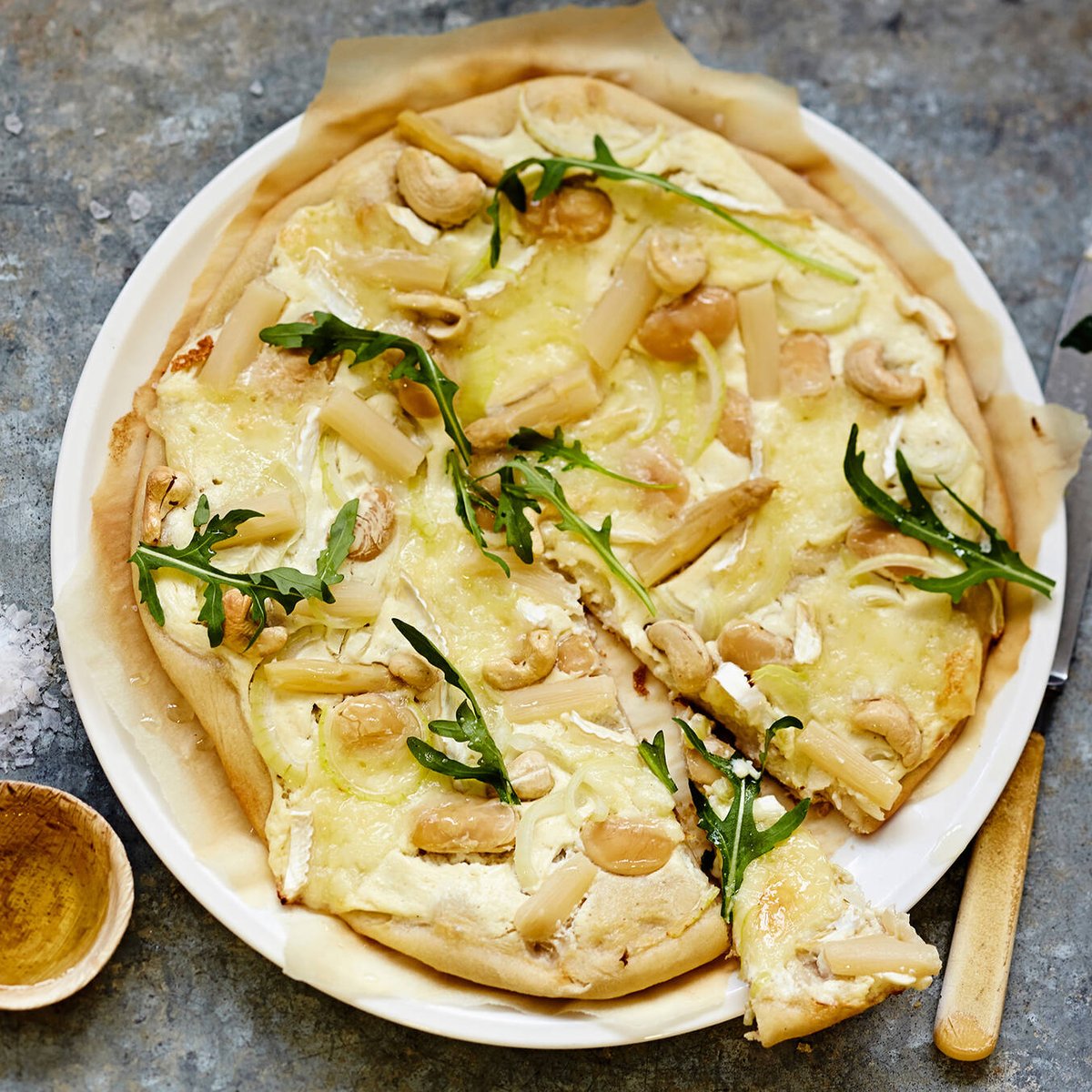 Valkoinen pizza