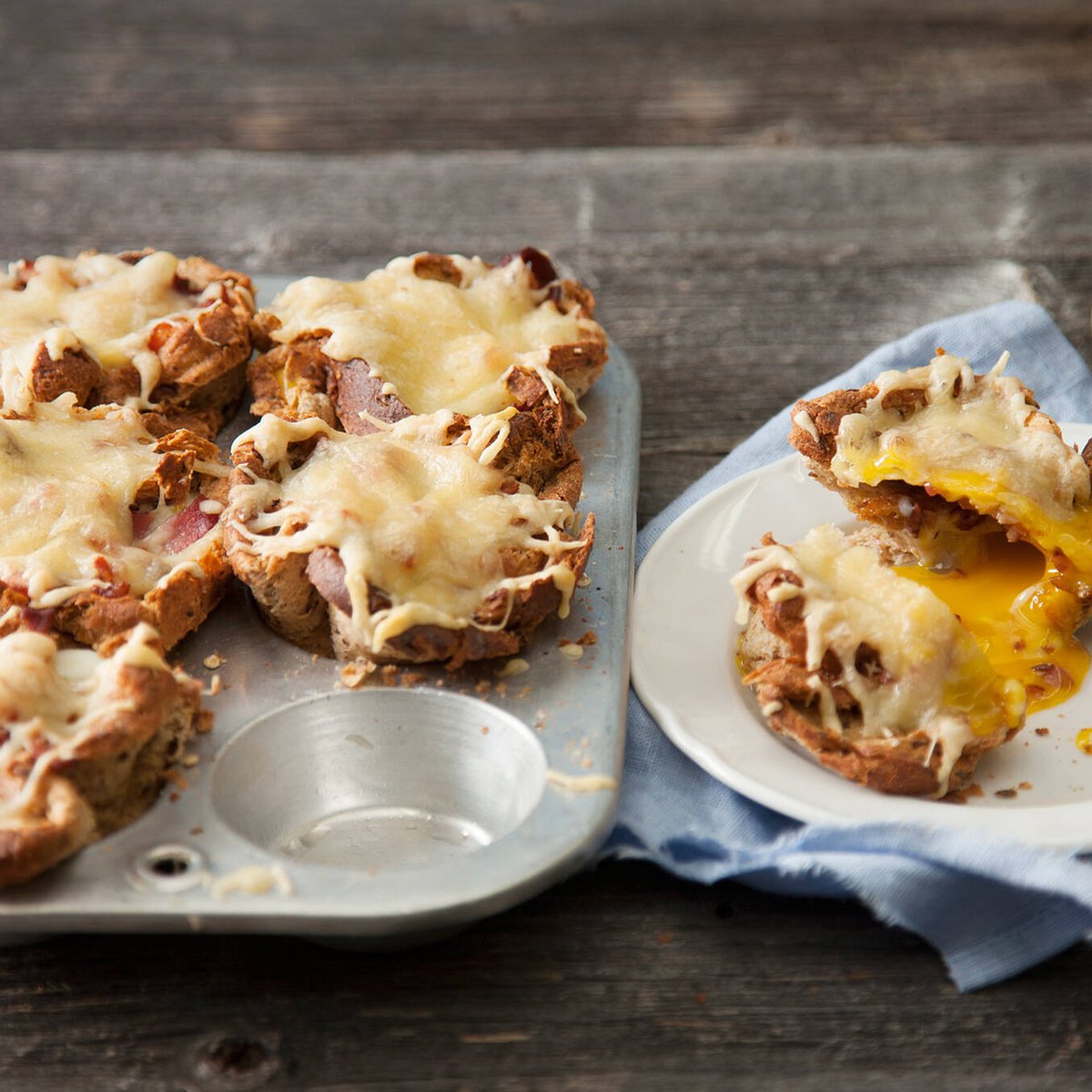 Croque Madame – lämpimät juusto-leipäkupit