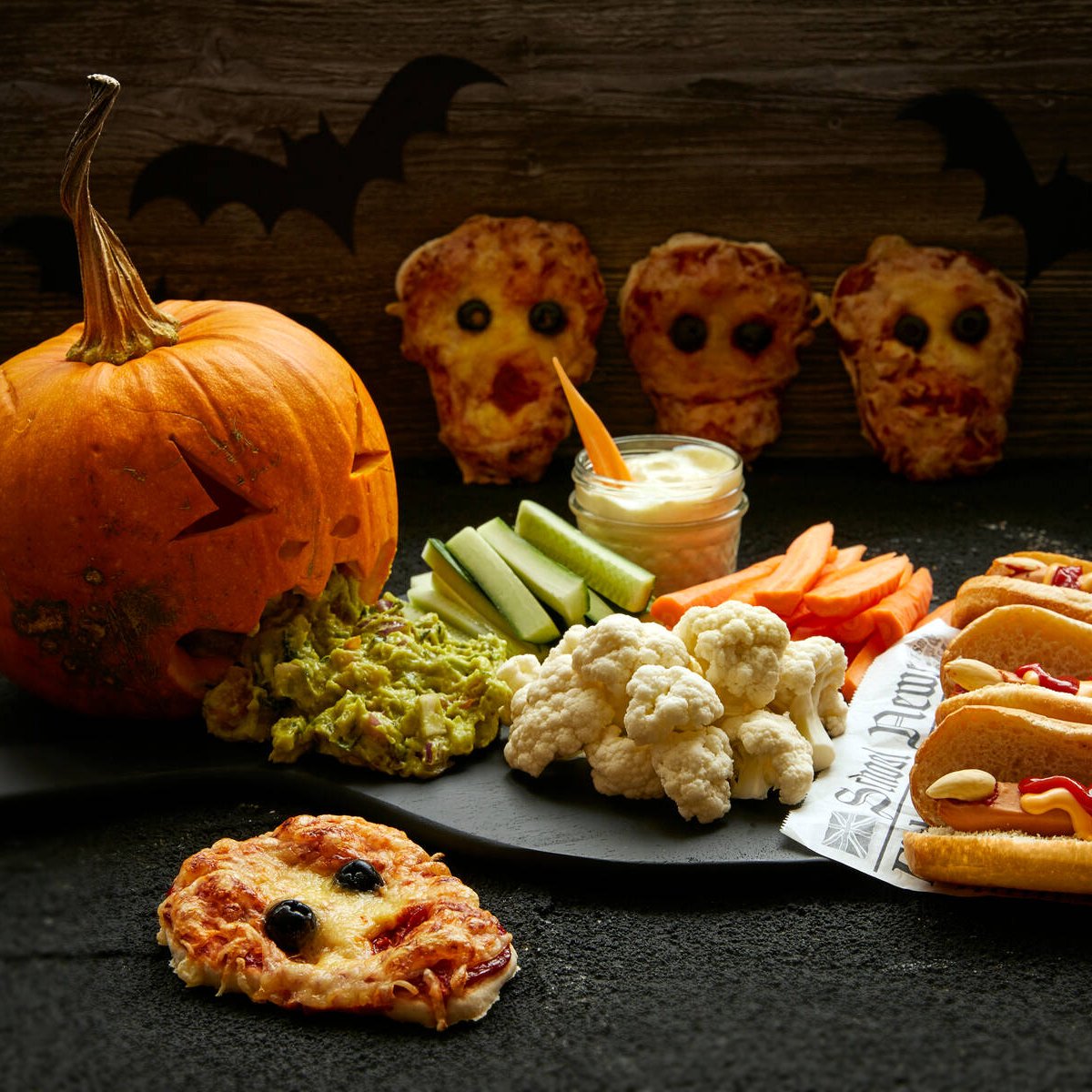 Suolaiset Halloween ruoat