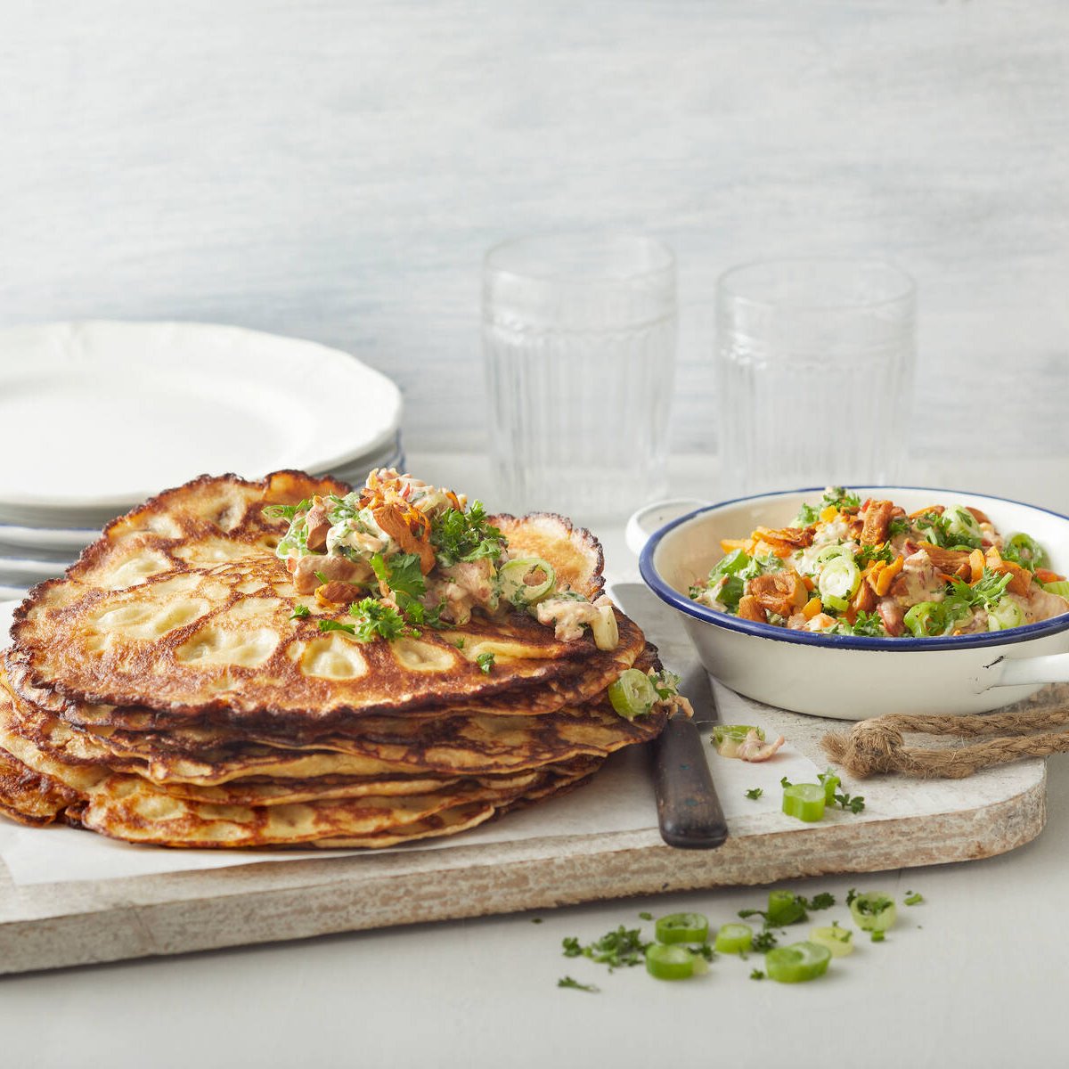 Kantarellitäyte