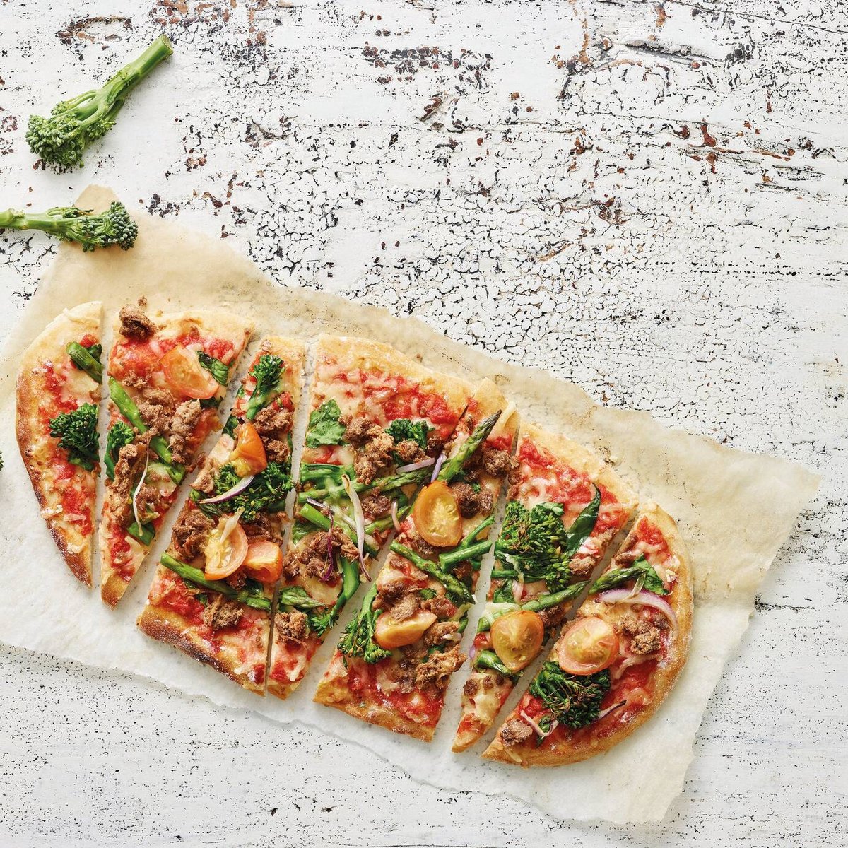 Kasvisflatbread