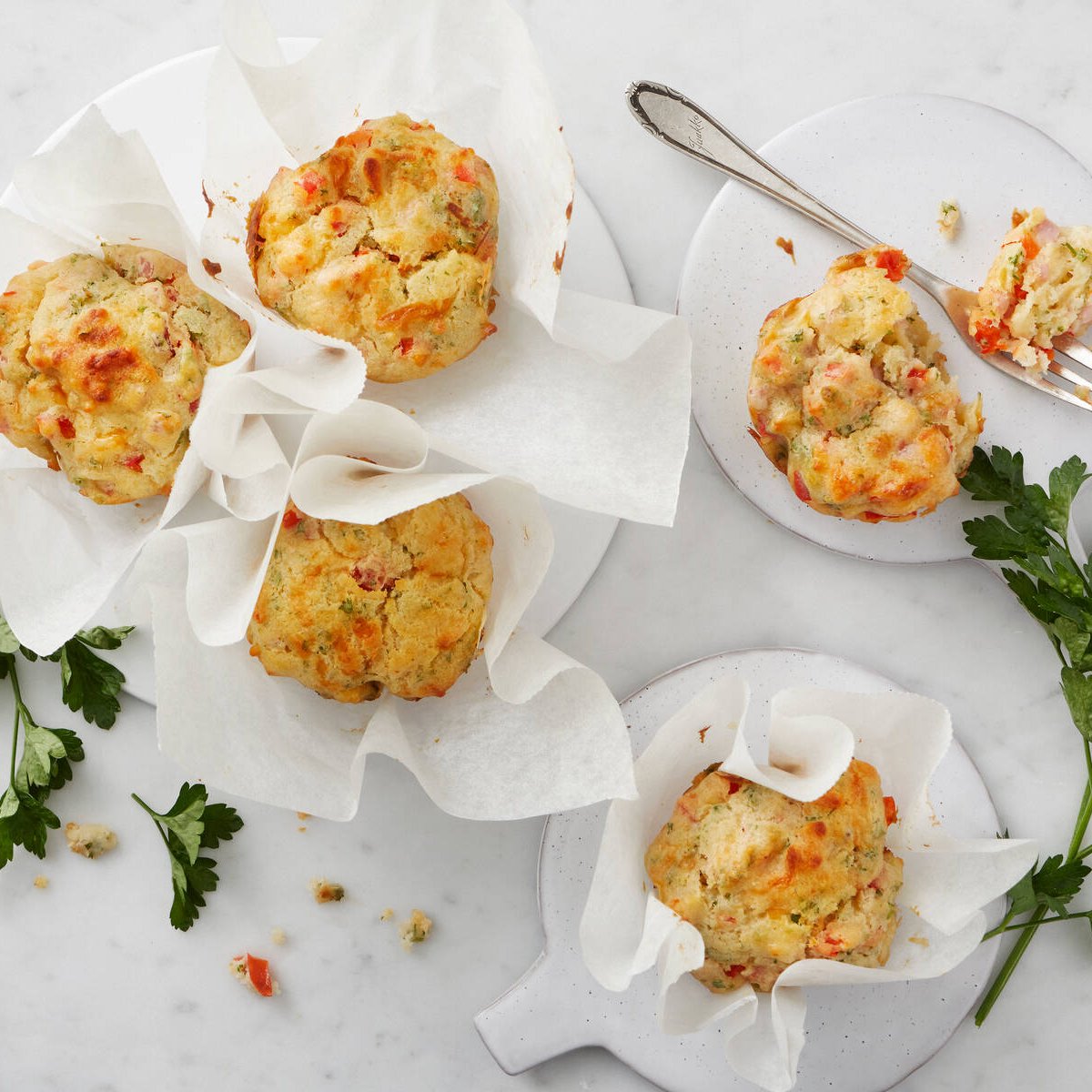 Suolaiset muffinit