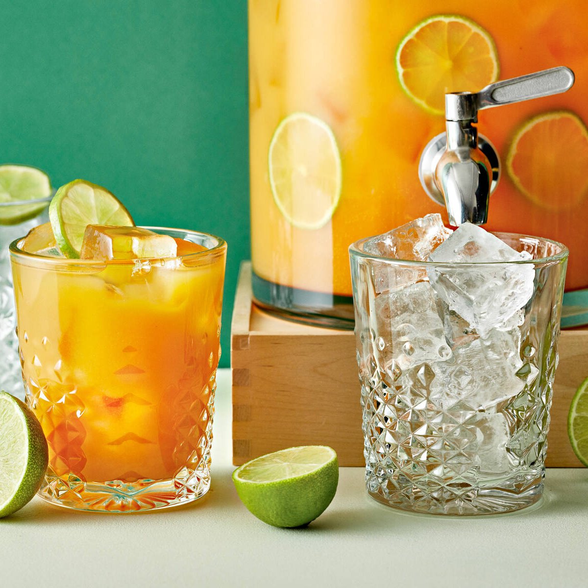 Sitrus-inkivääri mocktail