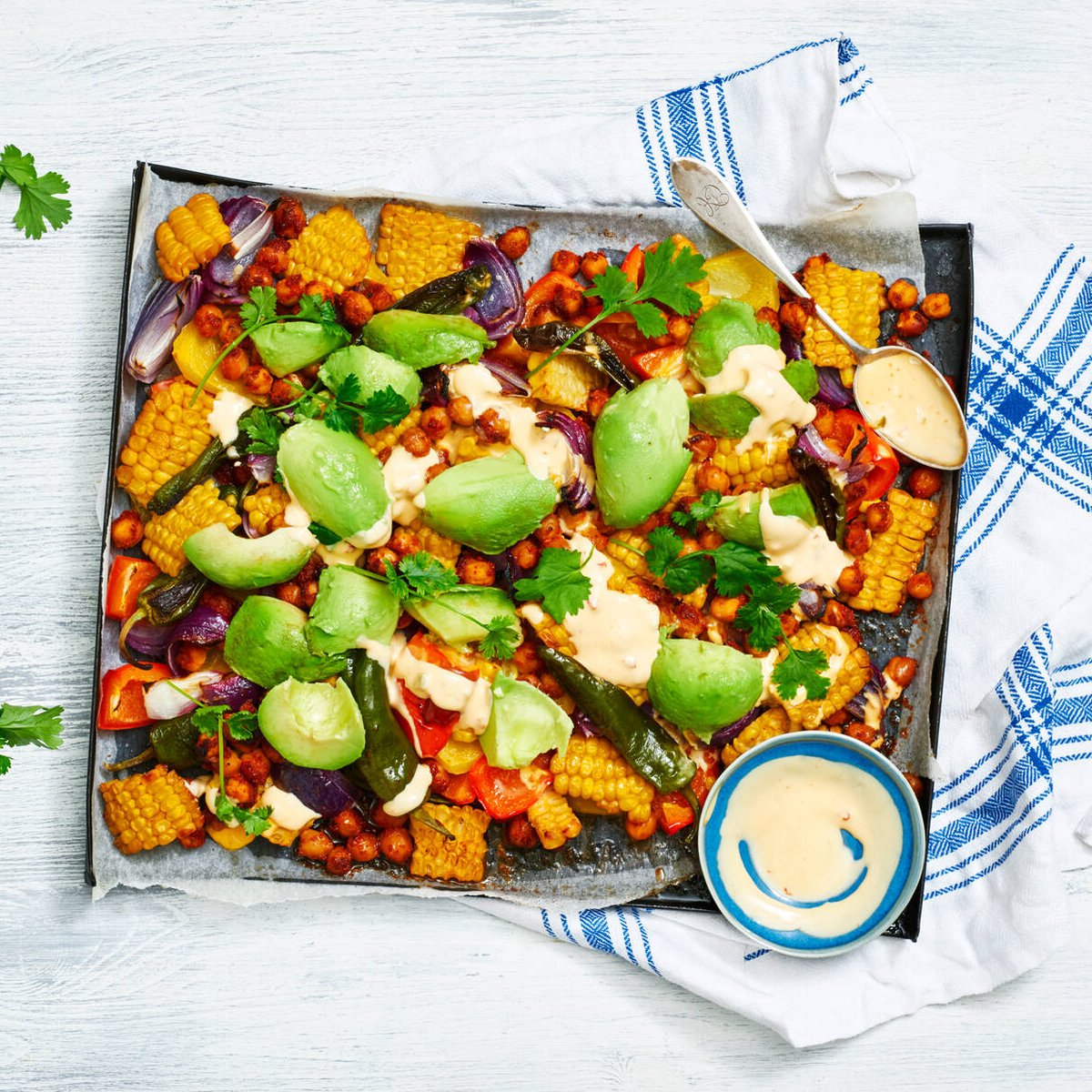 Texmex uunisalaatti