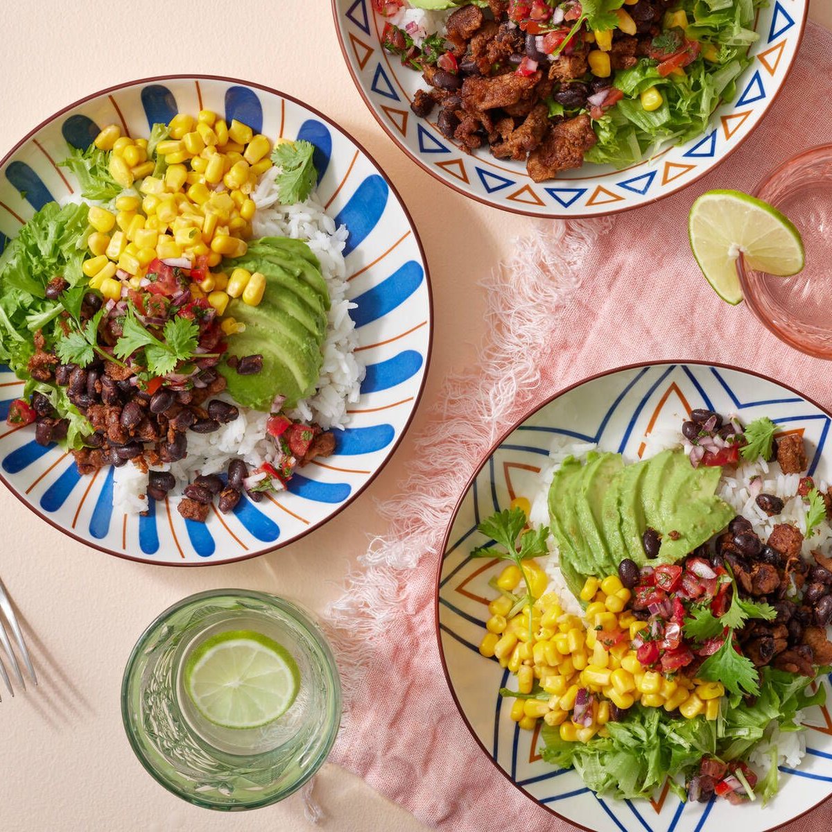 Nyhtökaura Mexican bowl