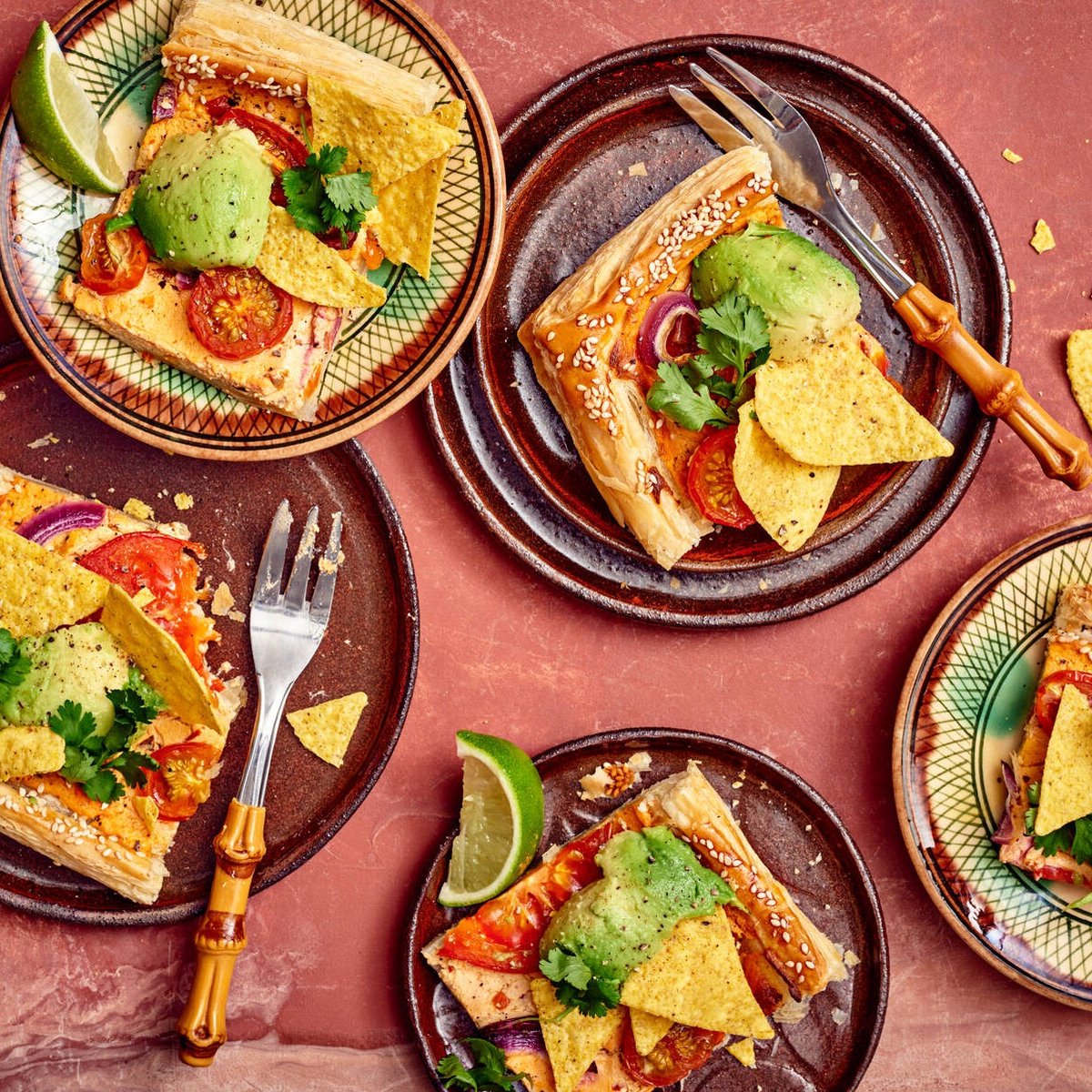 Helppo texmex-piirakka