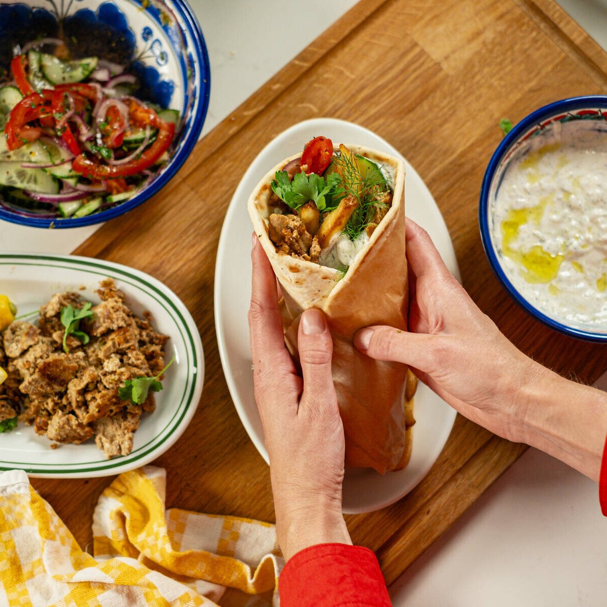Imanin ja Leenan gyros