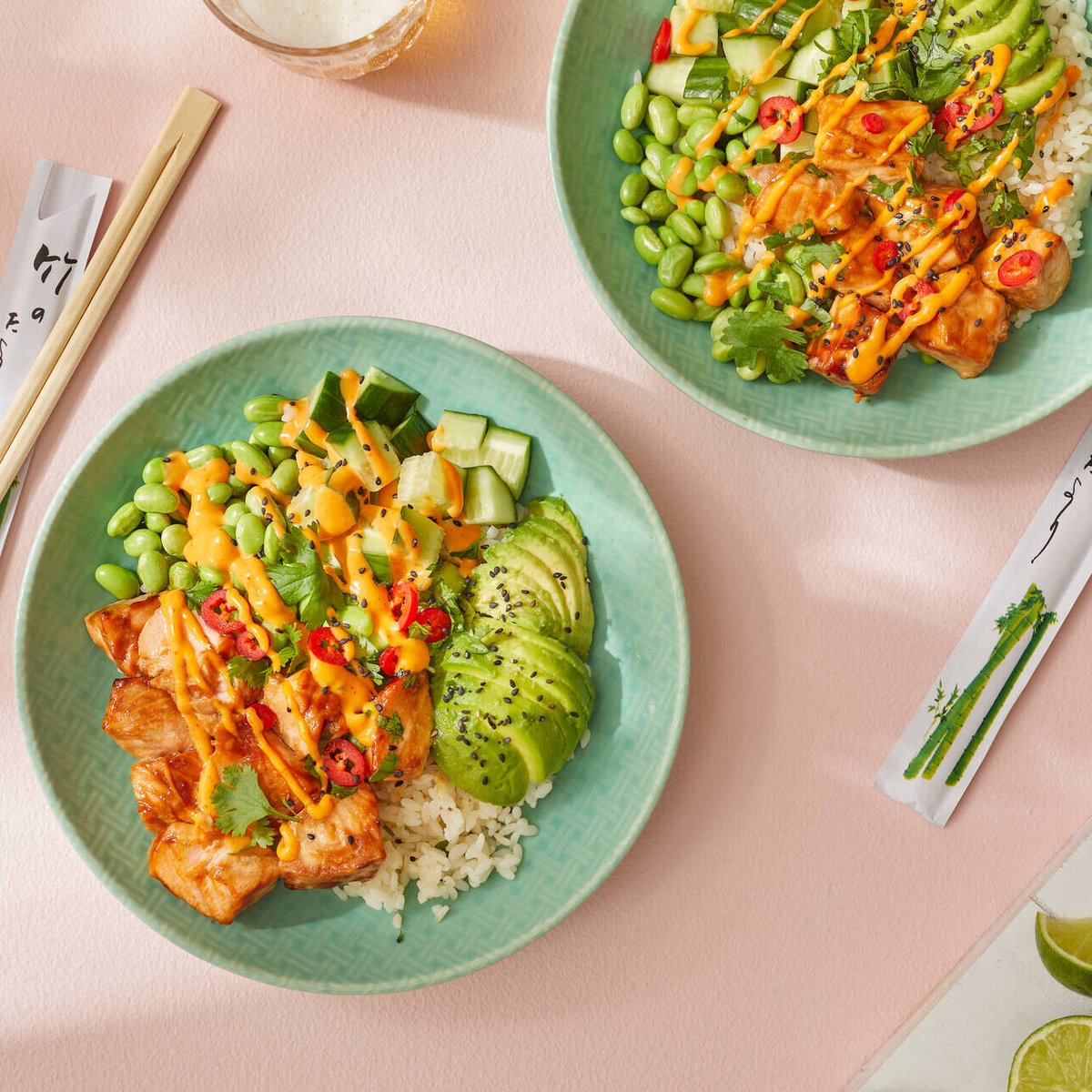 Spicy lohi bowl