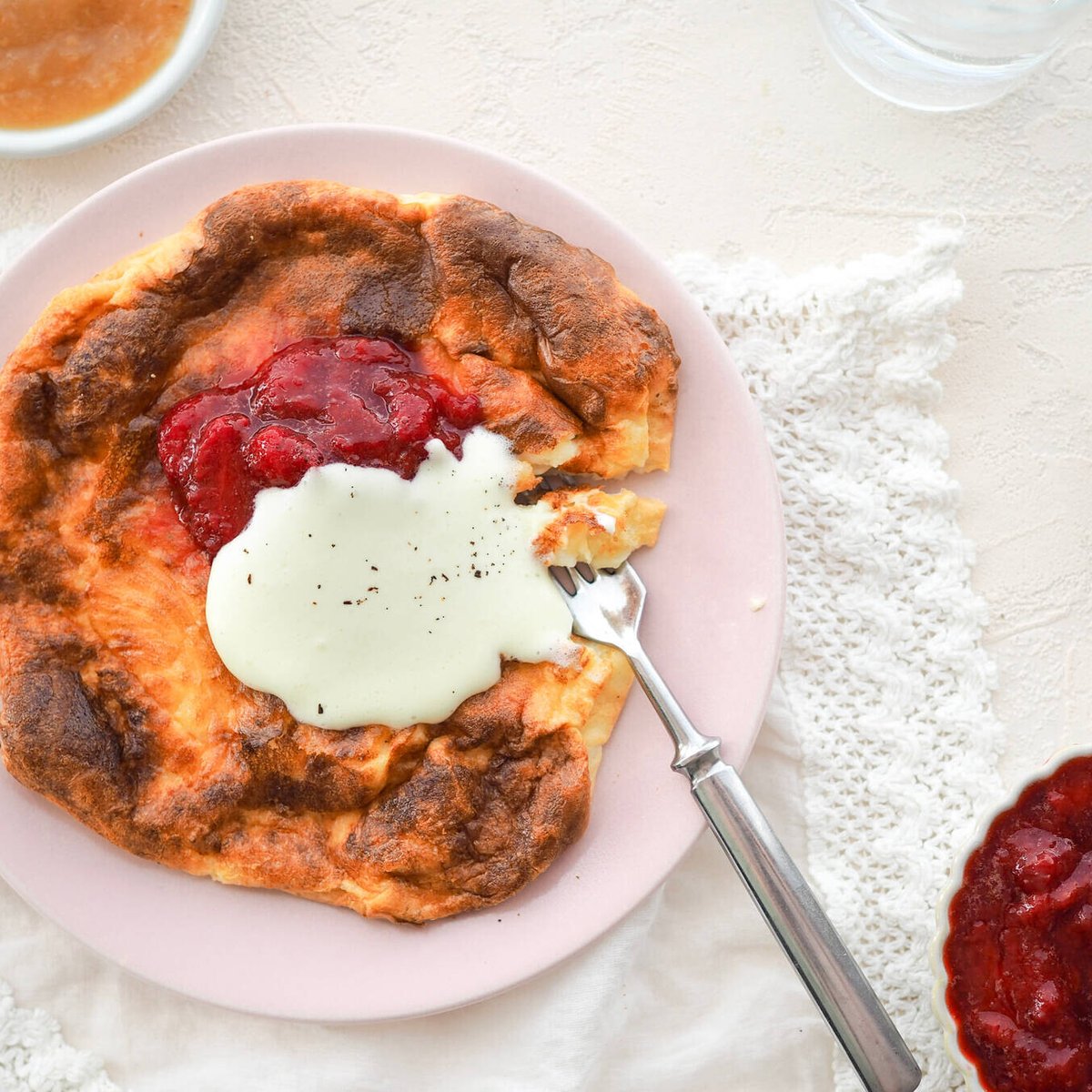 Pannukakku airfryerissa