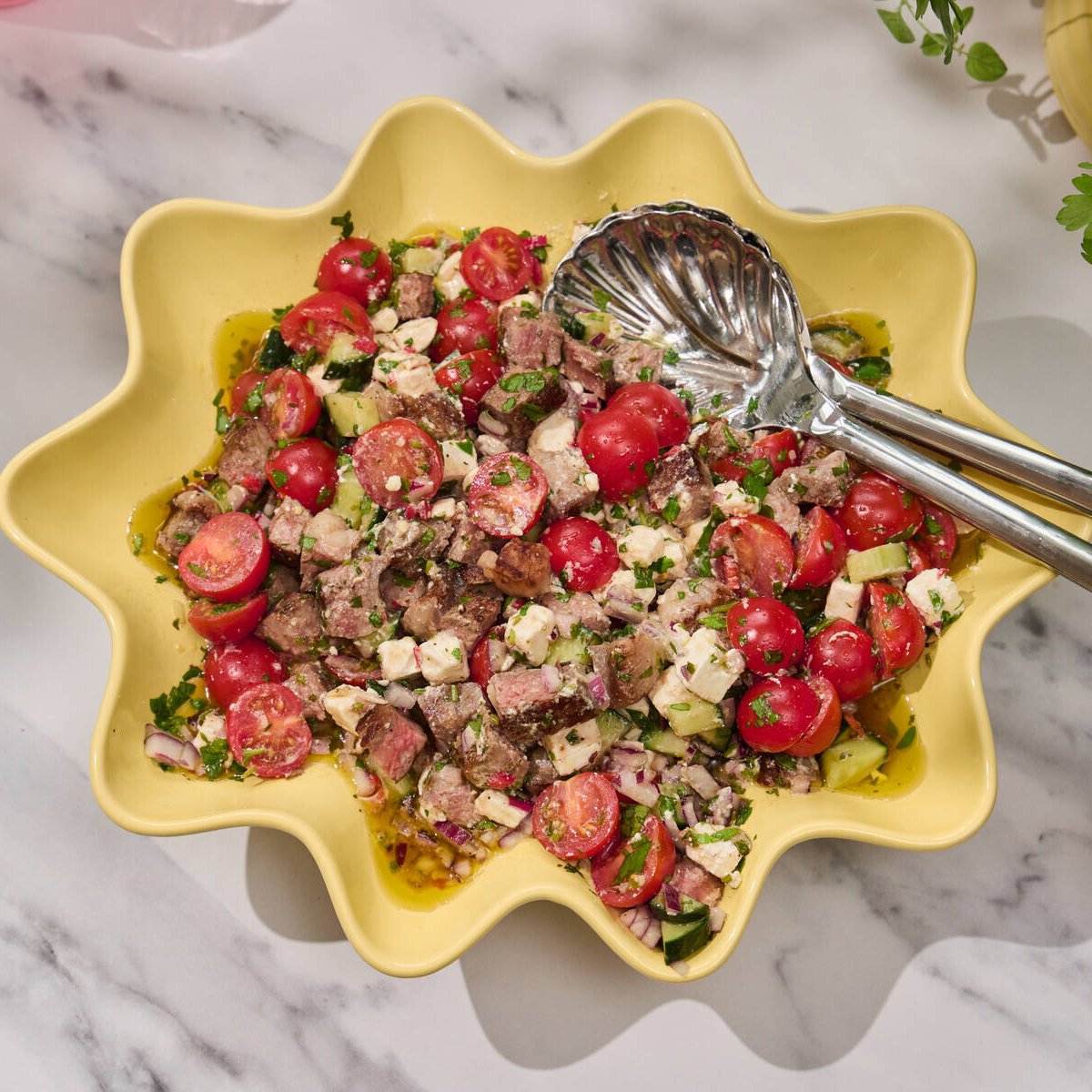 Chimichurri-pihvisalaatti