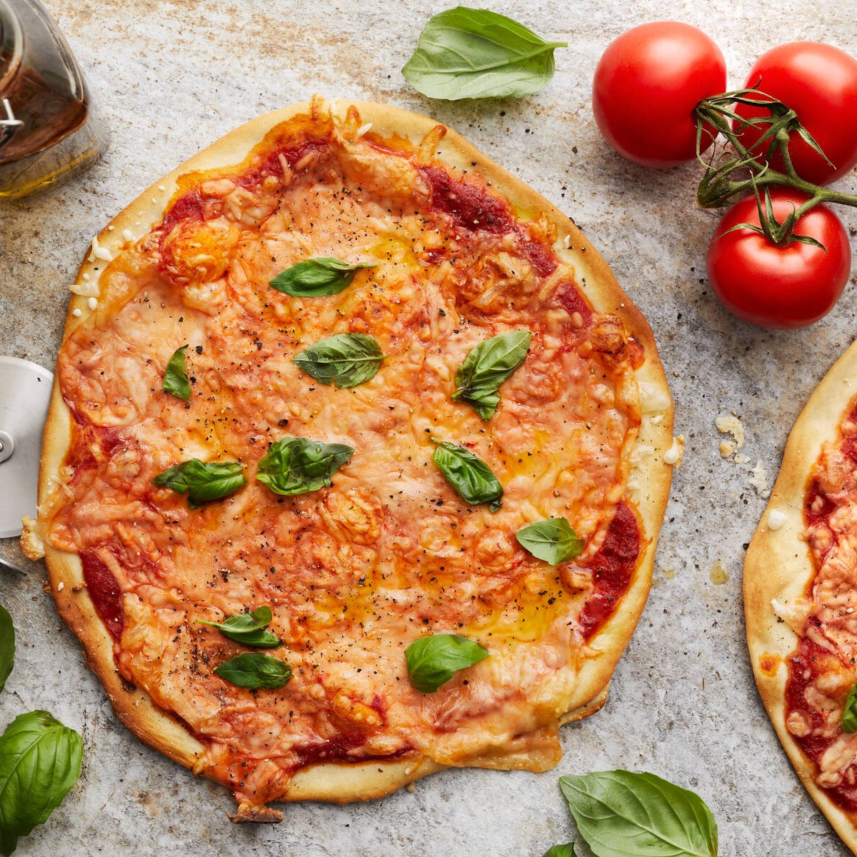 Vegaaninen margherita