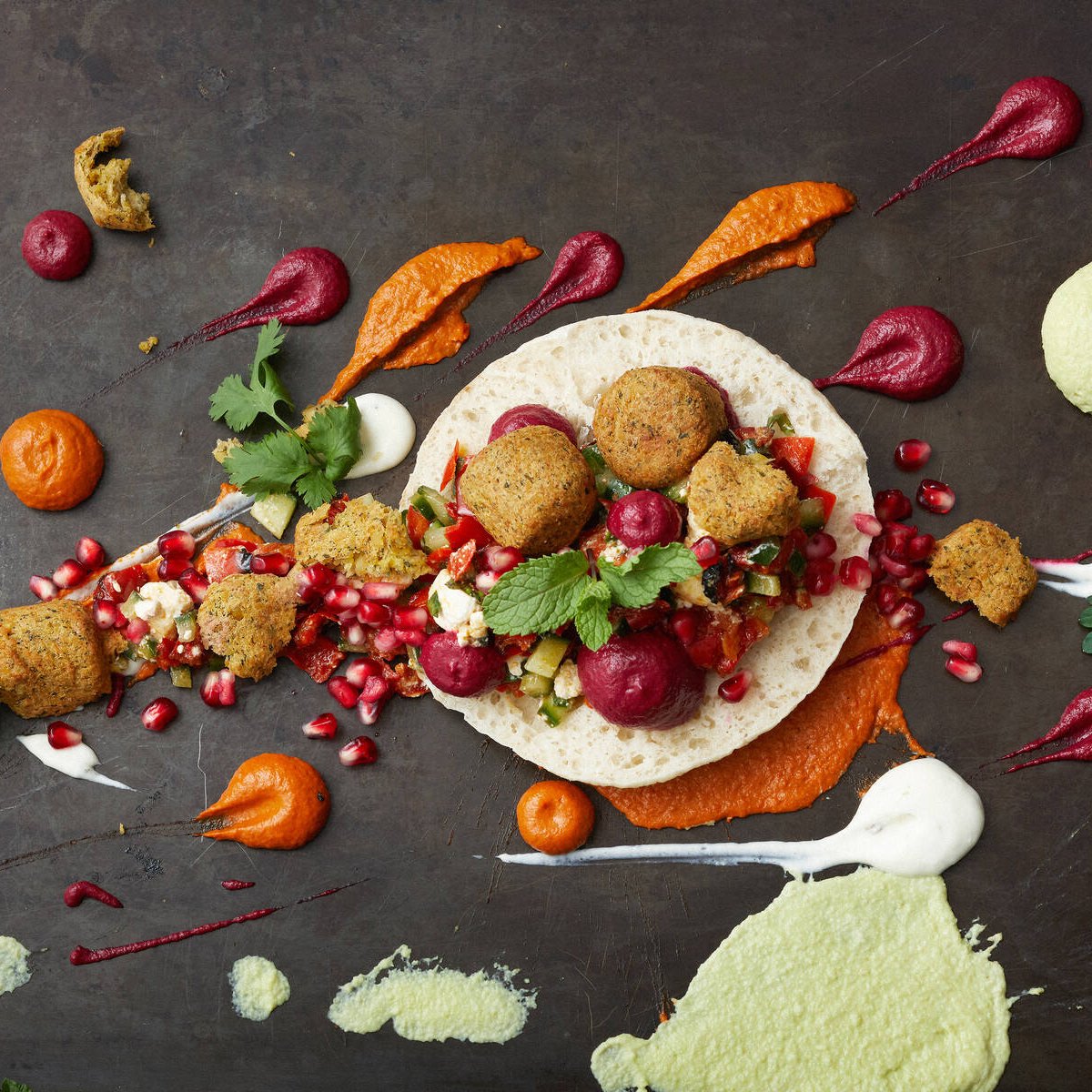 Falafel pita