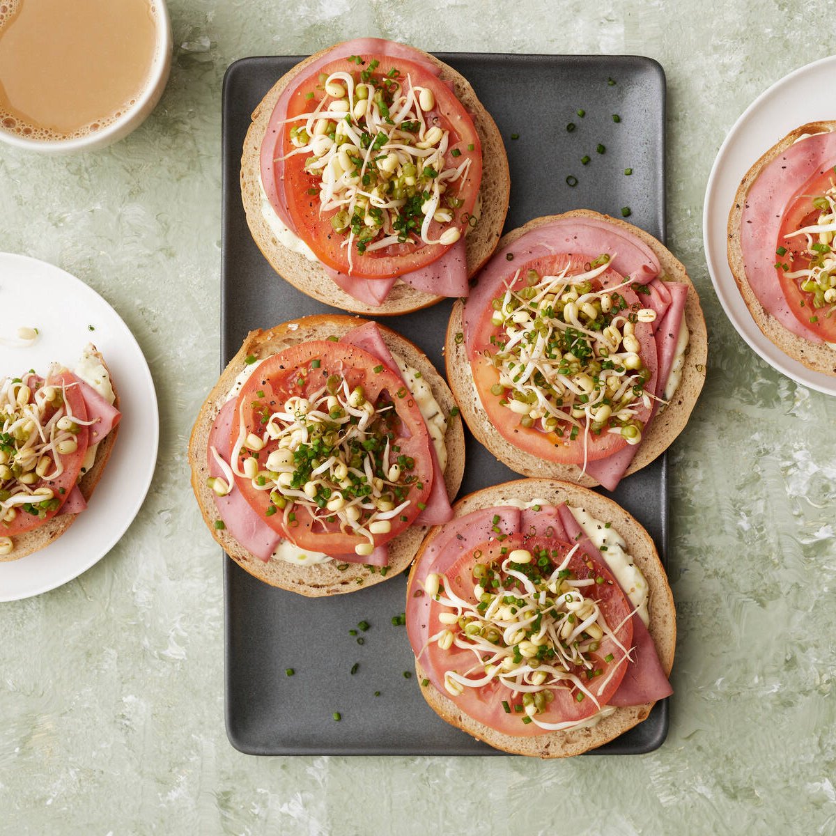 Härkäbagel slider