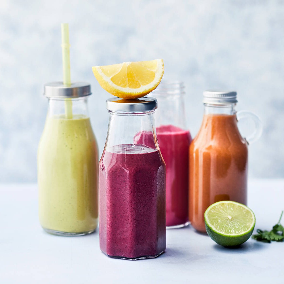 Marjainen kaura-siemensmoothie