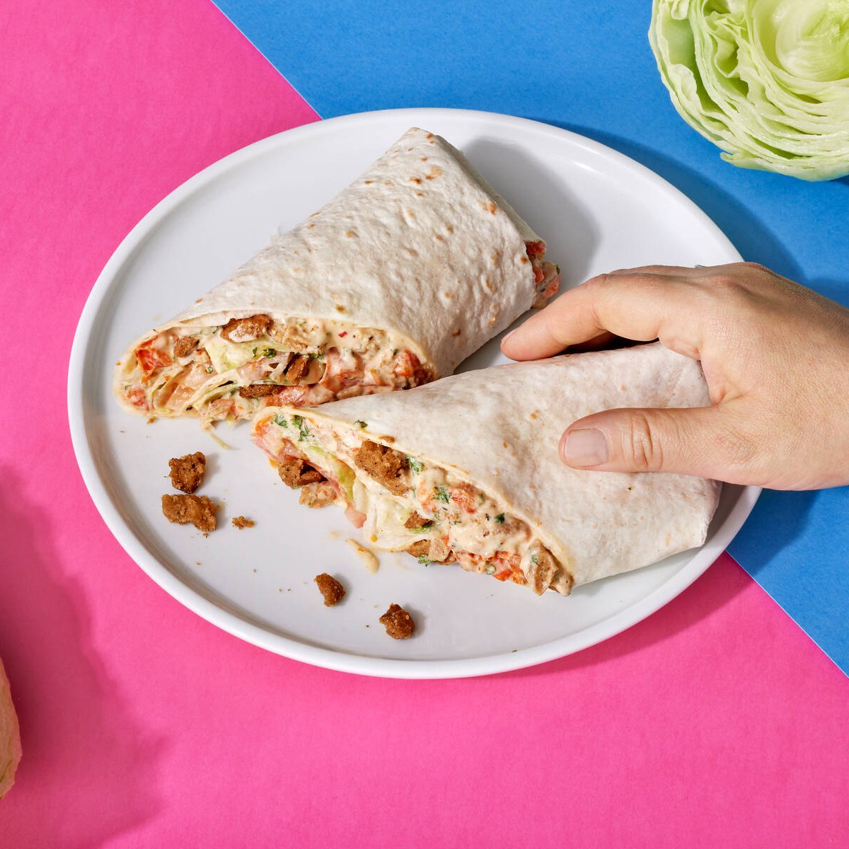 Vegaaninen Delikaurawrap