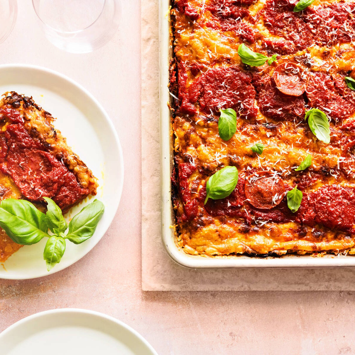 Detroit-pannupizza