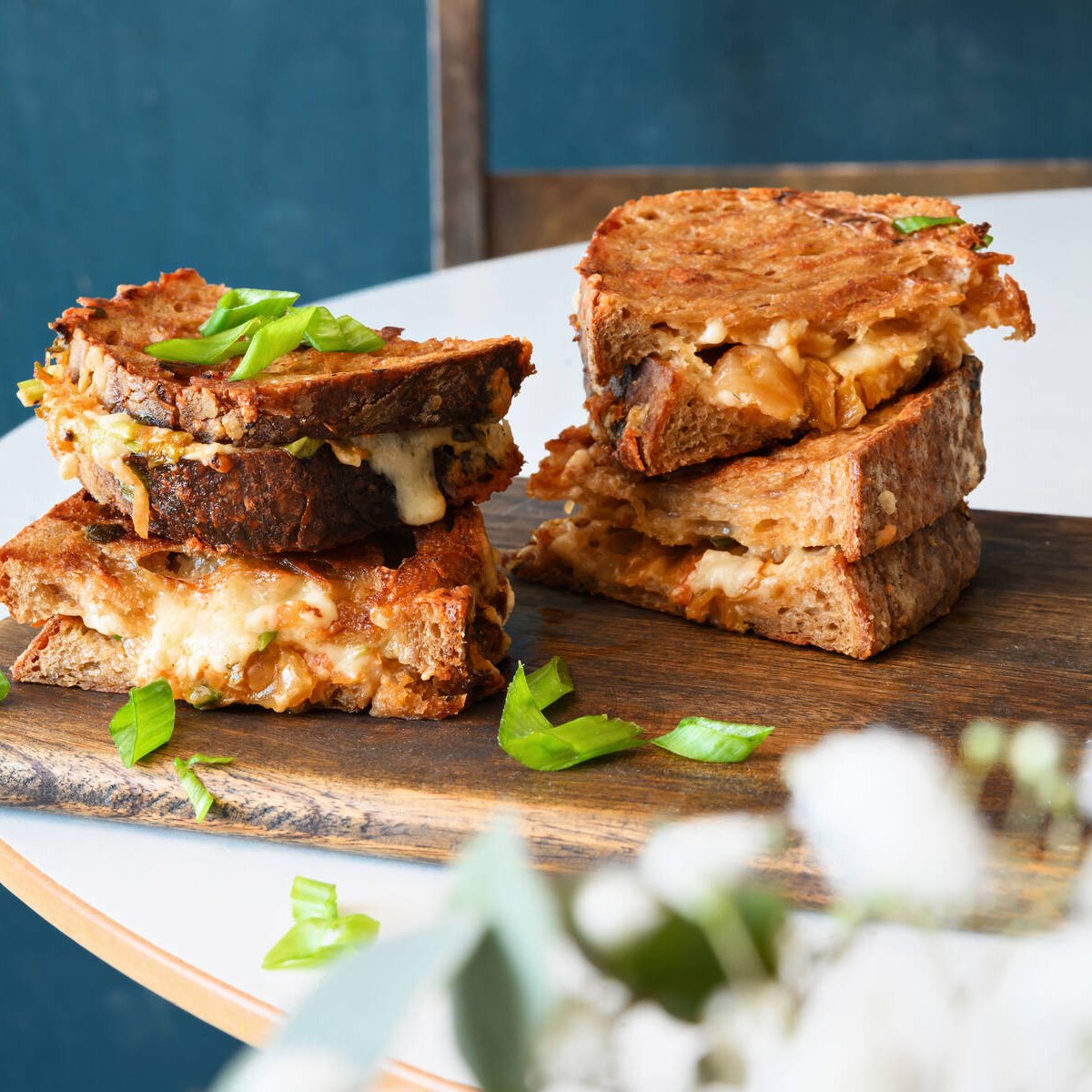 Kimchi-juustosandwichit