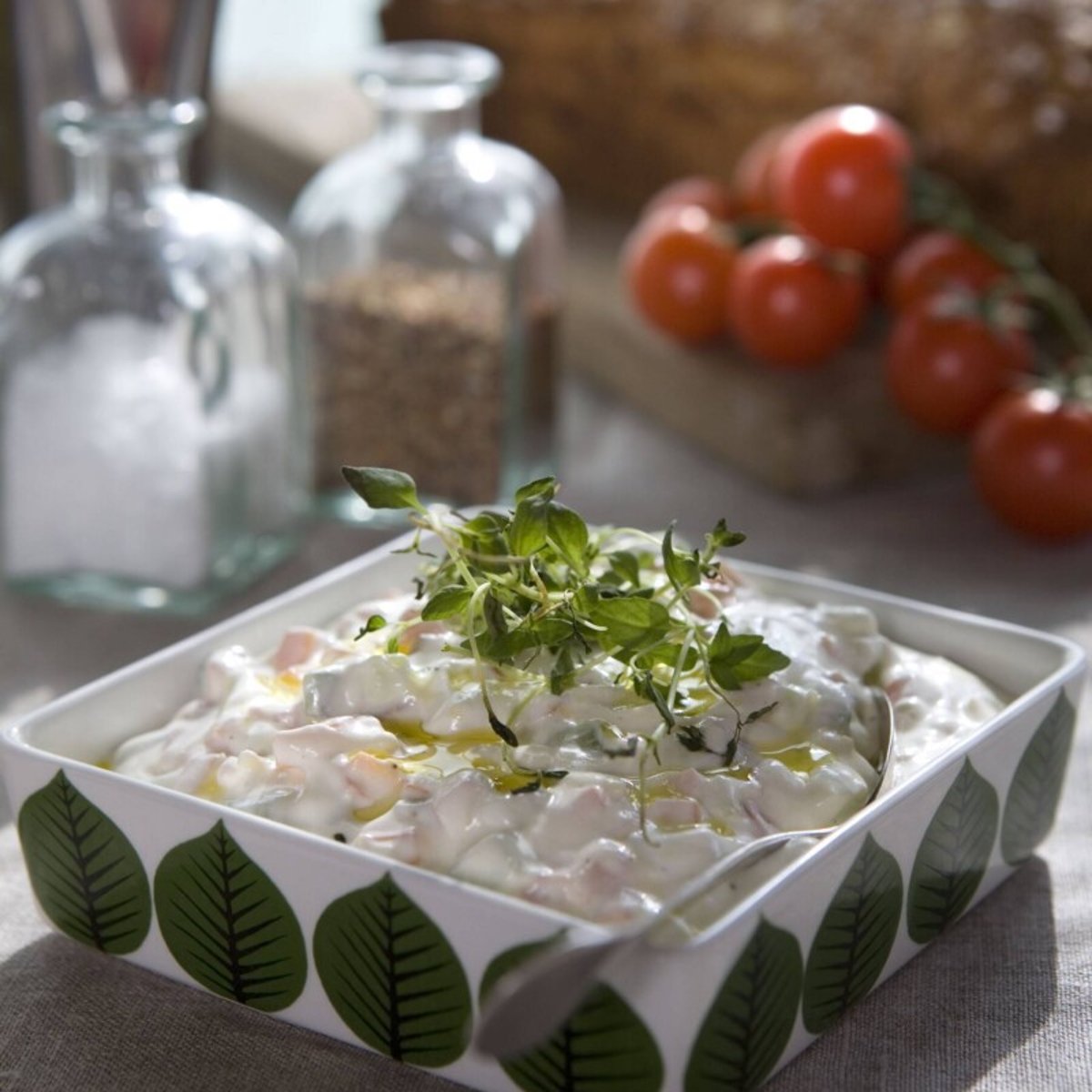 Grönsaksröra med tabasco och timjan