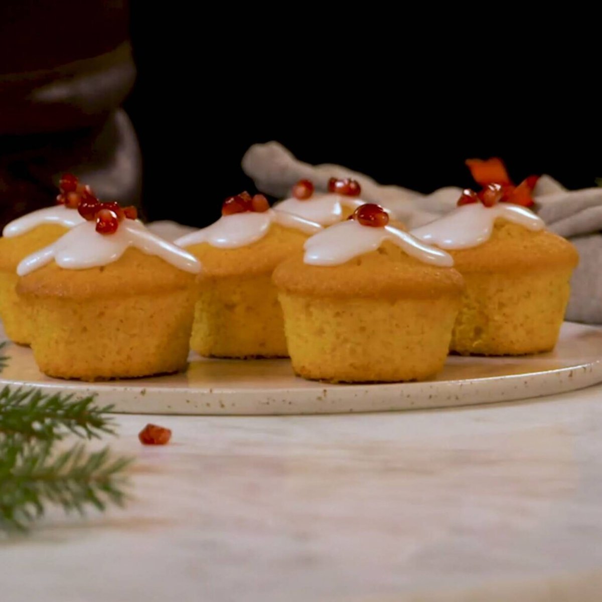 Saffransmuffins