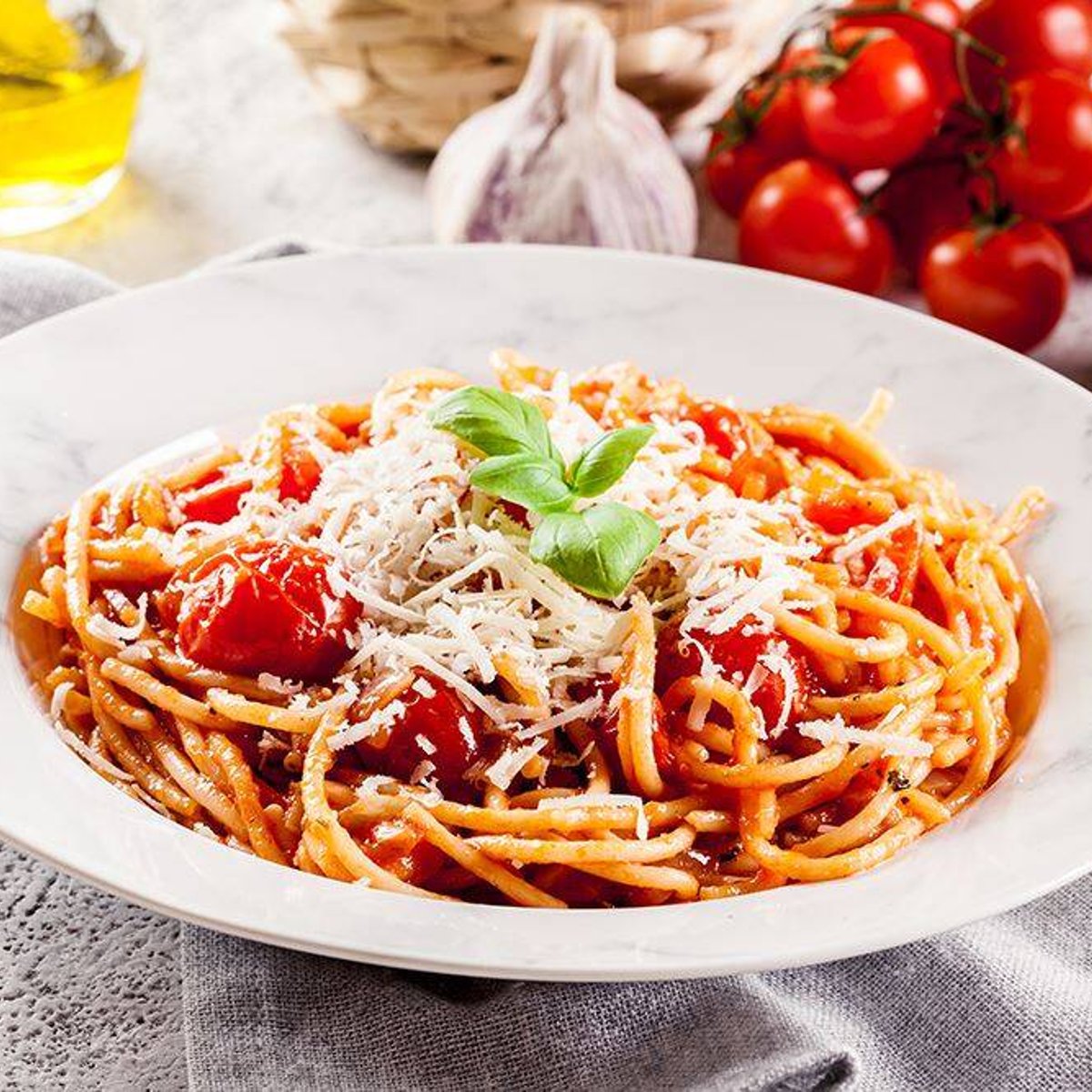 Snabb tomatpasta