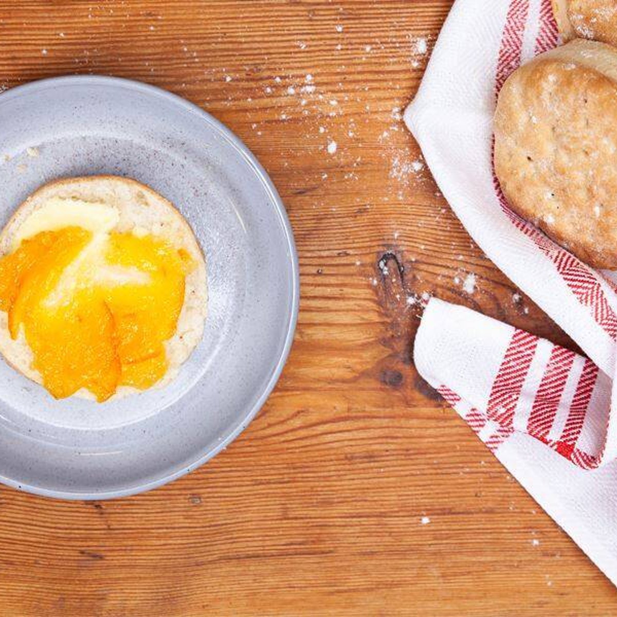 Snabba laktosfria scones
