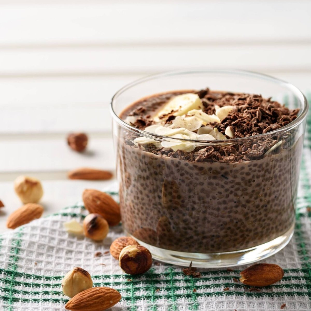 Chia med choklad- och hallonsmak