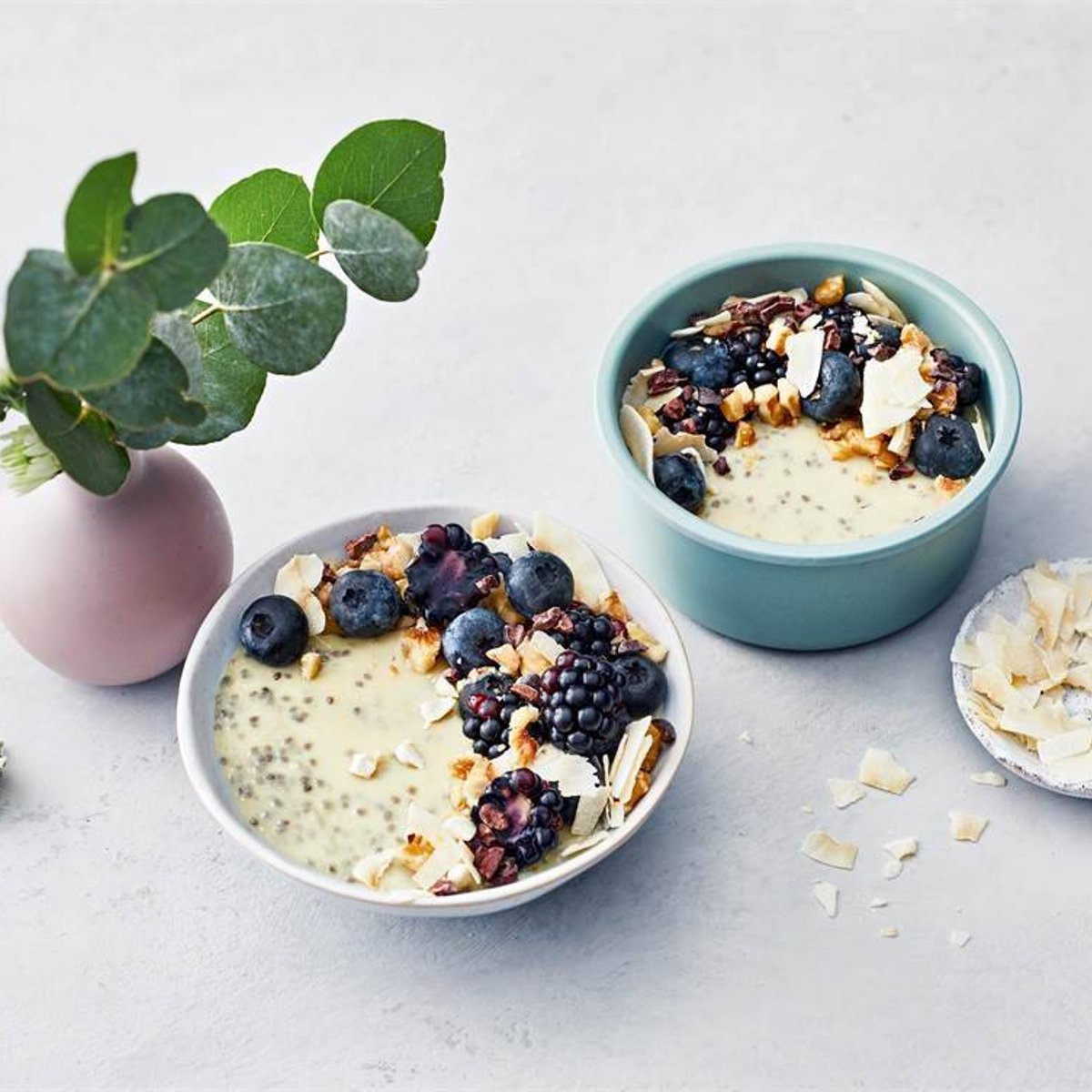 Chiapudding med sirap
