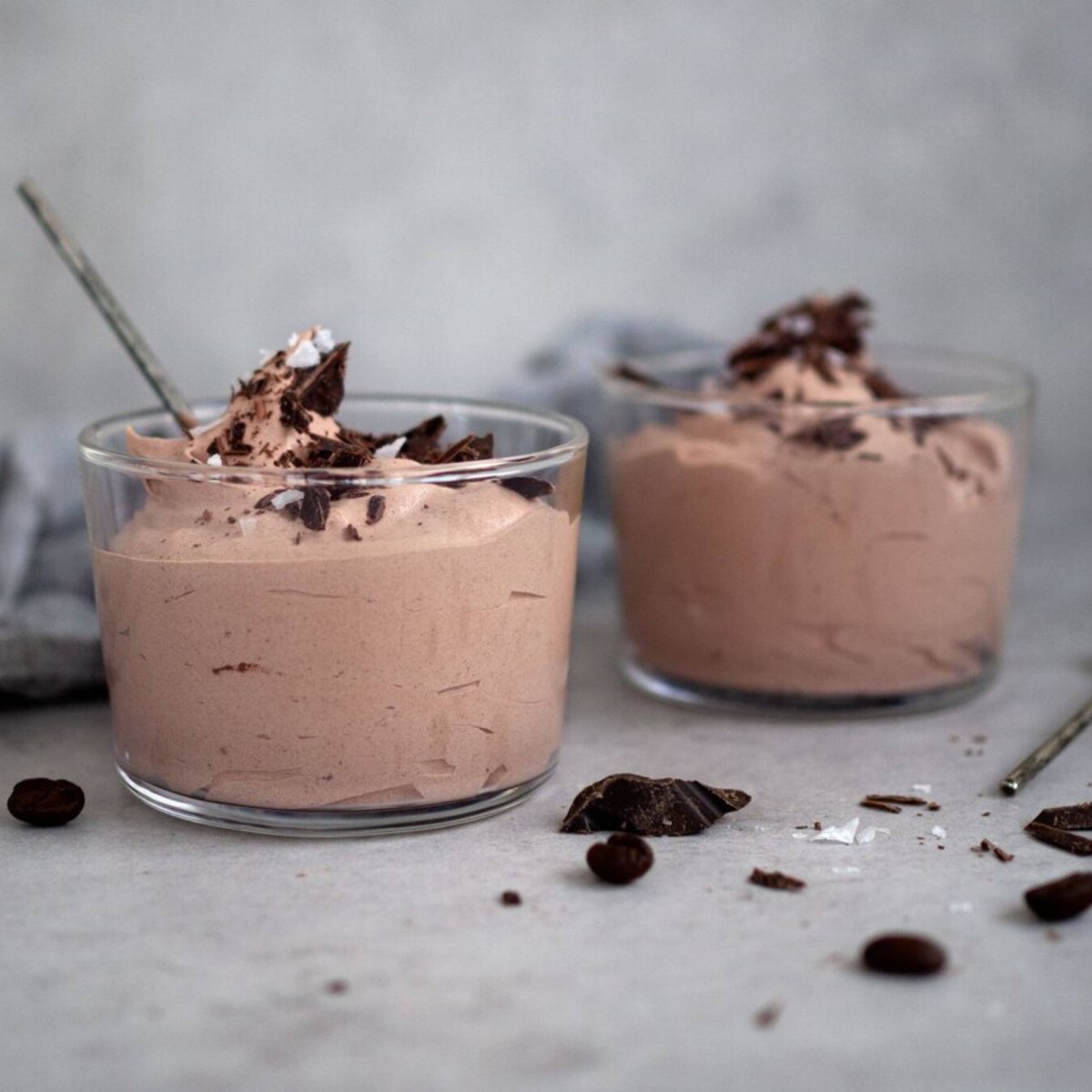 Chokladmousse med kaffe