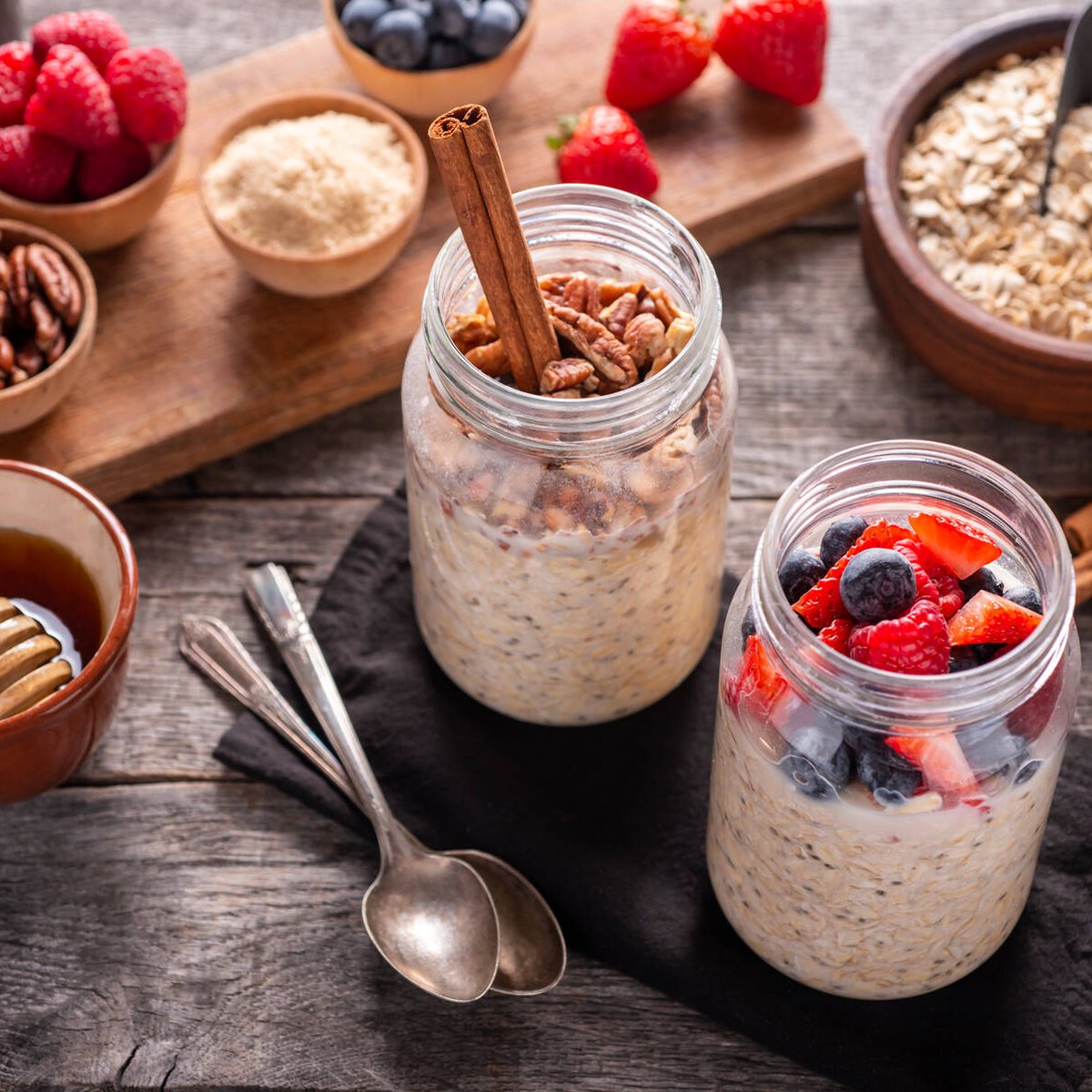 Laktosfri overnight oats
