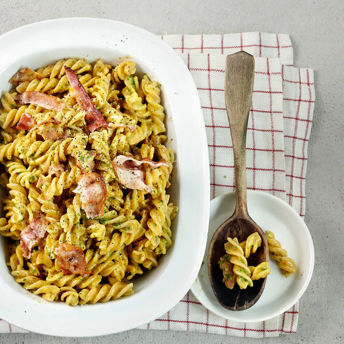Mac’n’cheese med bacon