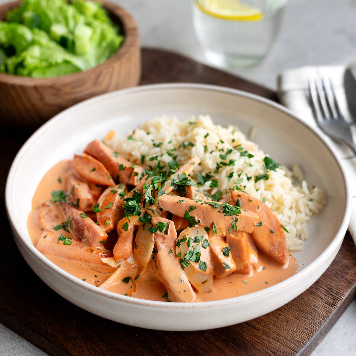 Korv Stroganoff