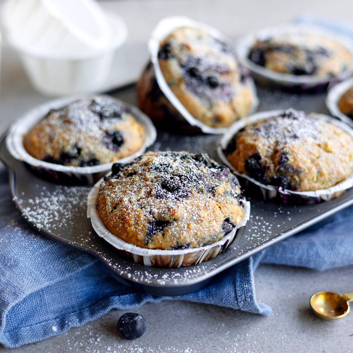 Matiga Blåbärsmuffins