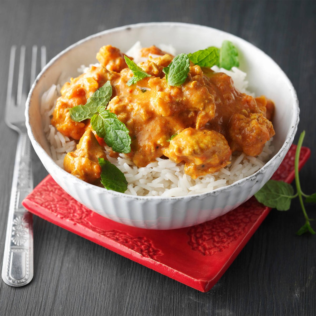 Indisk kycklingcurry