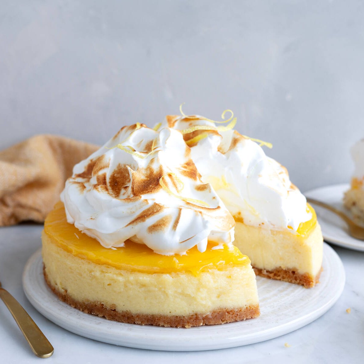 Cheesecake med citron och mascarpone