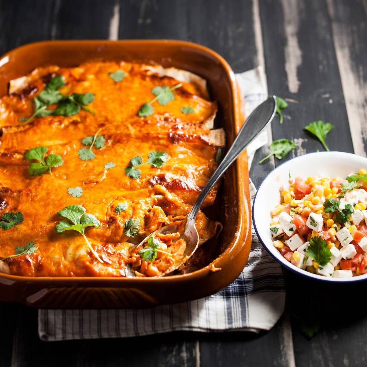 Enchiladas med kyckling