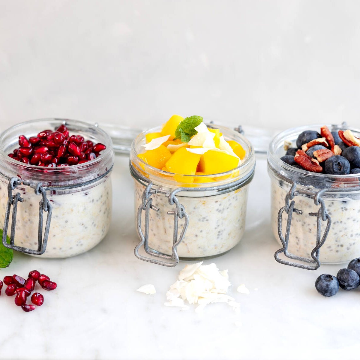 Overnight oats med vaniljkvarg