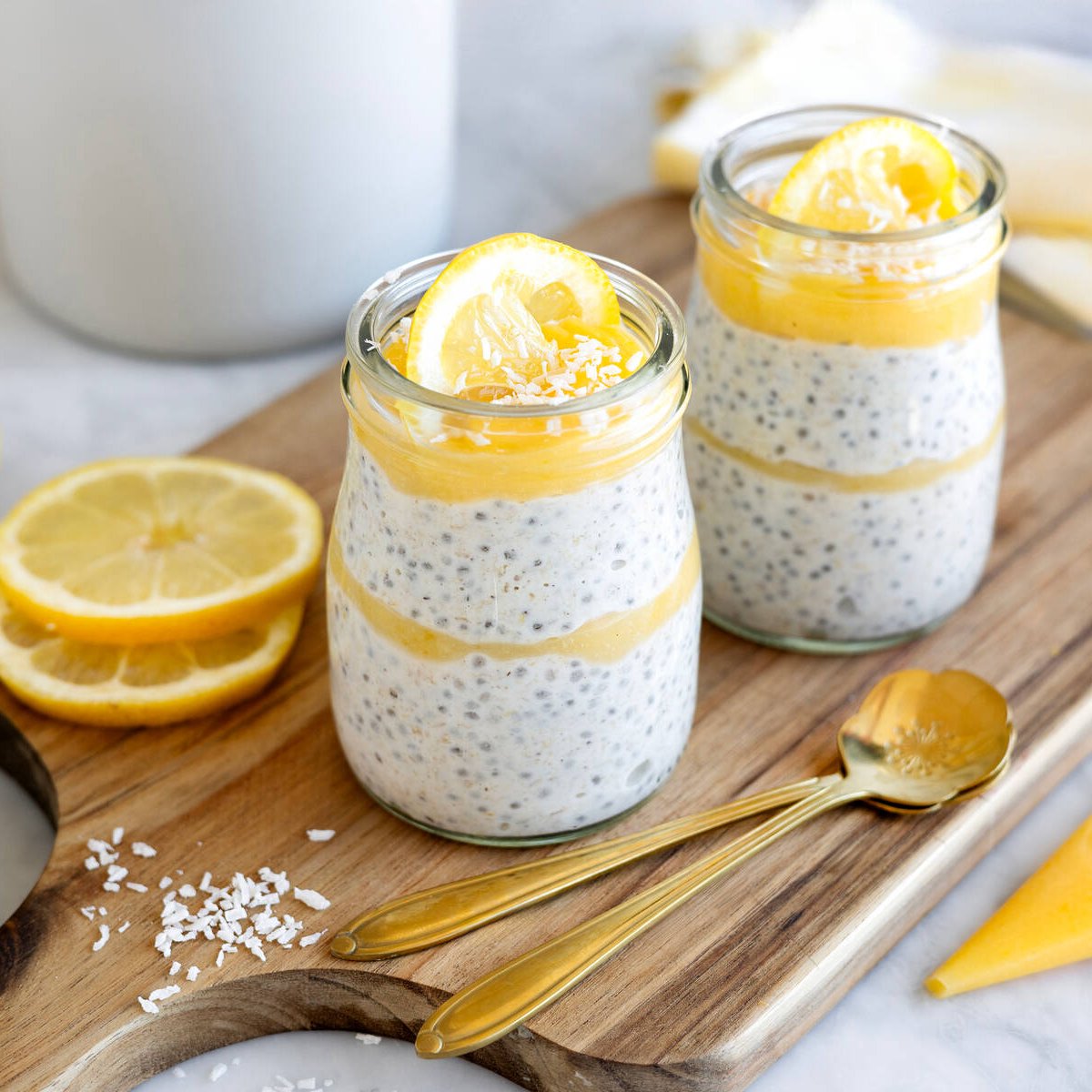Overnight oats med lemon curd