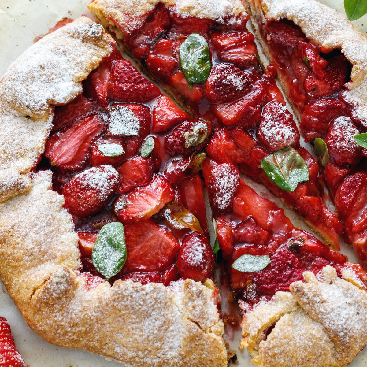 Jordgubbsgalette