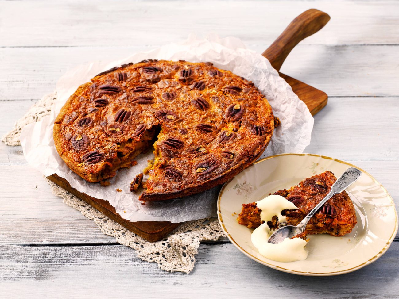 Pekaanipähkinäpiirakka