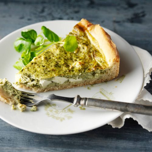 Juusto-pinaattipiiras