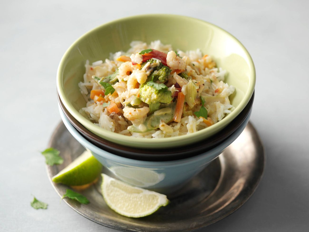 Katkarapu-kasvispannu